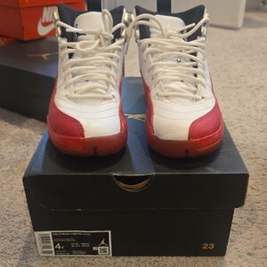 Nike Kids Air Jordan Sneakers - Red and White